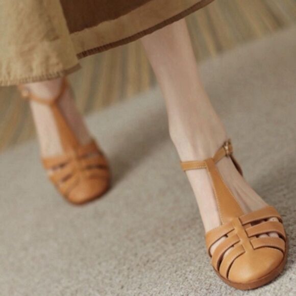 Lucky Brand Leather Sandals - Picture 1 of 7